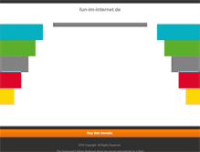 Tablet Screenshot of fun-im-internet.de